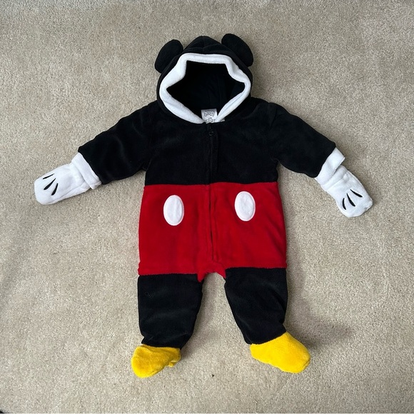 Disney Baby Mickey Mouse Costume Size 6-9mths - Picture 1 of 6